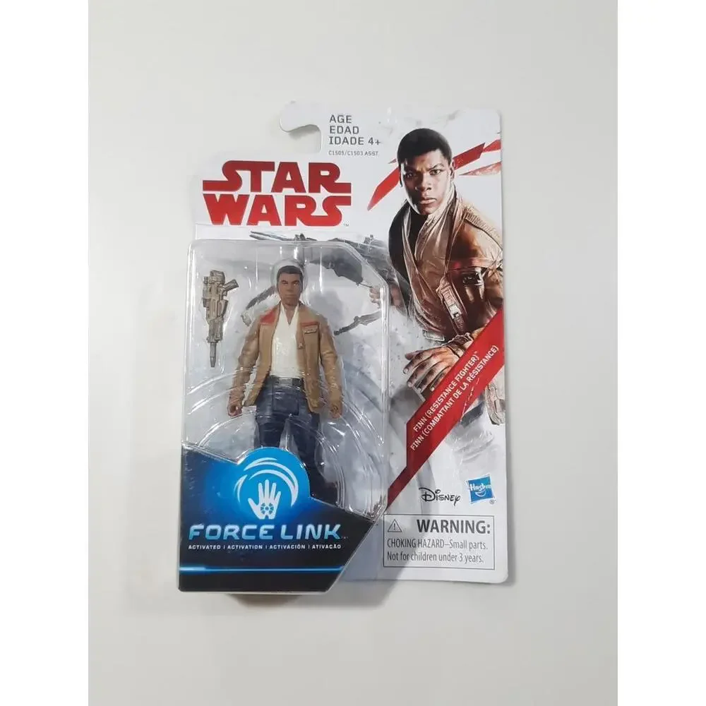 Star Wars Finn‎ Resistance Fighter Last Jedi 3.75 Inch Force Link Action Figure